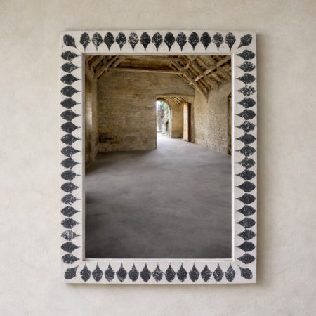 Leaf Motif Bespoke Mirror