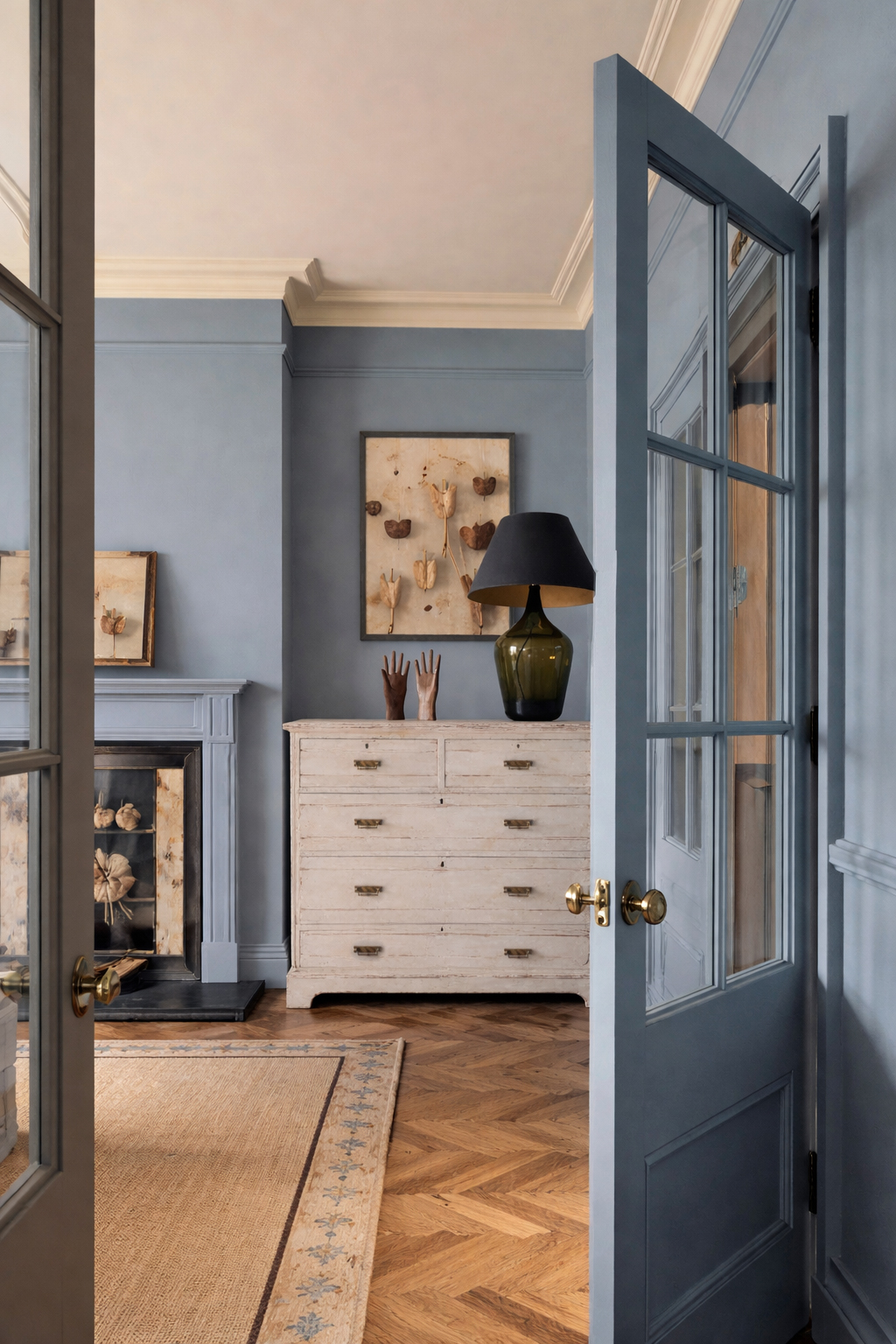 Repainted Antique Chest of Drawers - Image 8