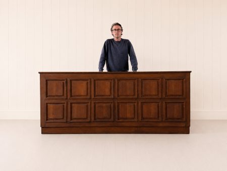 1930’s French Oak Kitchen Island