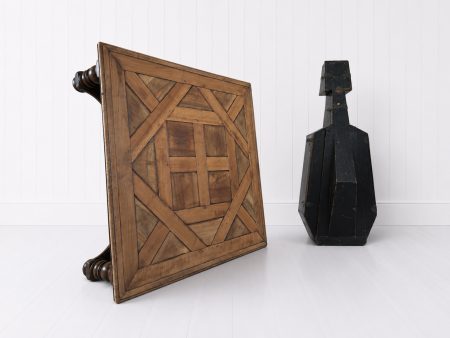 Early 20th Century French Parquetry Coffee Table