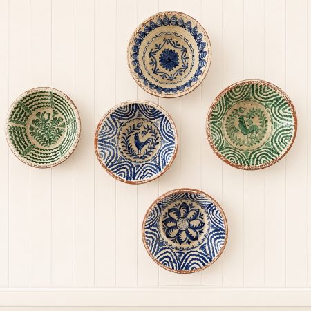 50 cm Mid 20th Century Spanish Librillo Bowls
