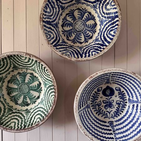 Collection of Early 20th Century Spanish Librillo Bowls