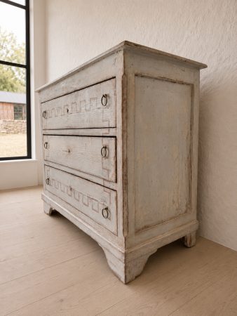 Greek Key Italian Chest of Drawers