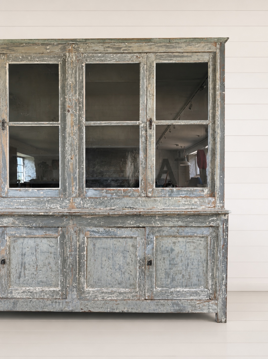 19th Century Painted French Dresser - Image 3