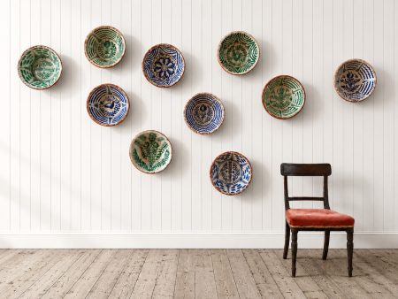 40 cm Mid 20th Century Spanish Librillo Bowls