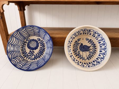 Spanish Librillo Serving Bowls Mid 20th Century