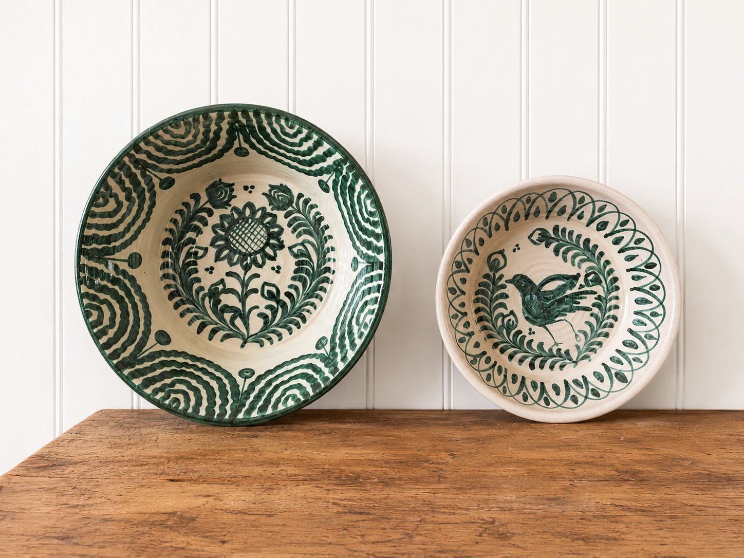 Spanish Librillo Serving Bowls Mid 20th Century - Image 4