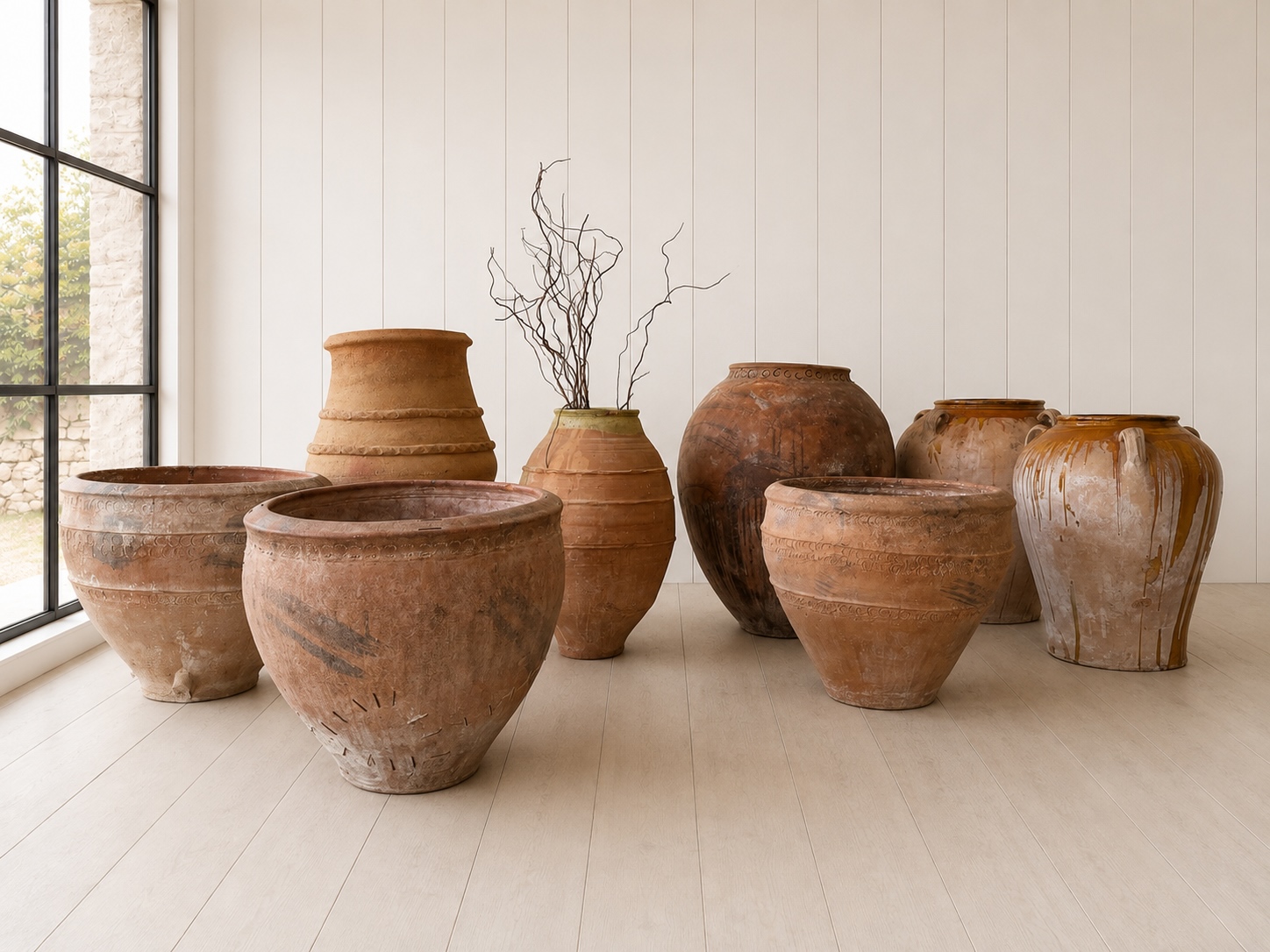 Rare Early 19th-Century Spanish Olive Pot from Calanda - Image 5