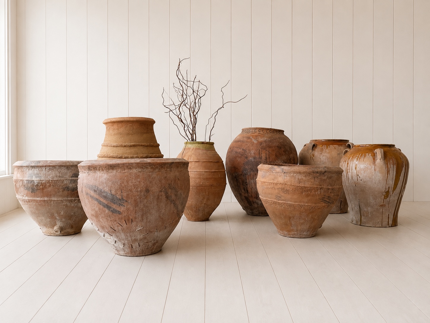 Antique Spanish Stitched Cosi Pot - Image 5