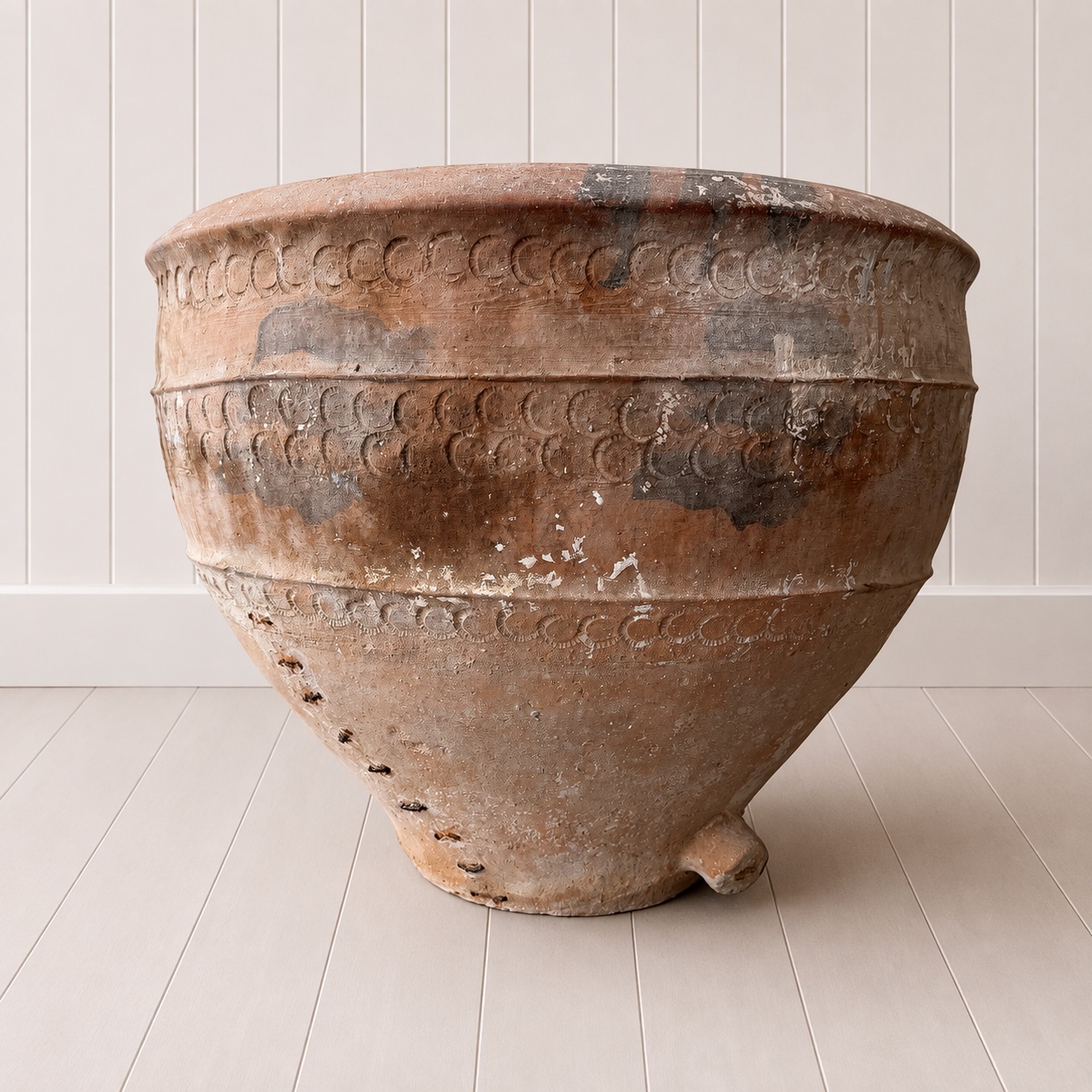 antique repaired cosi pot