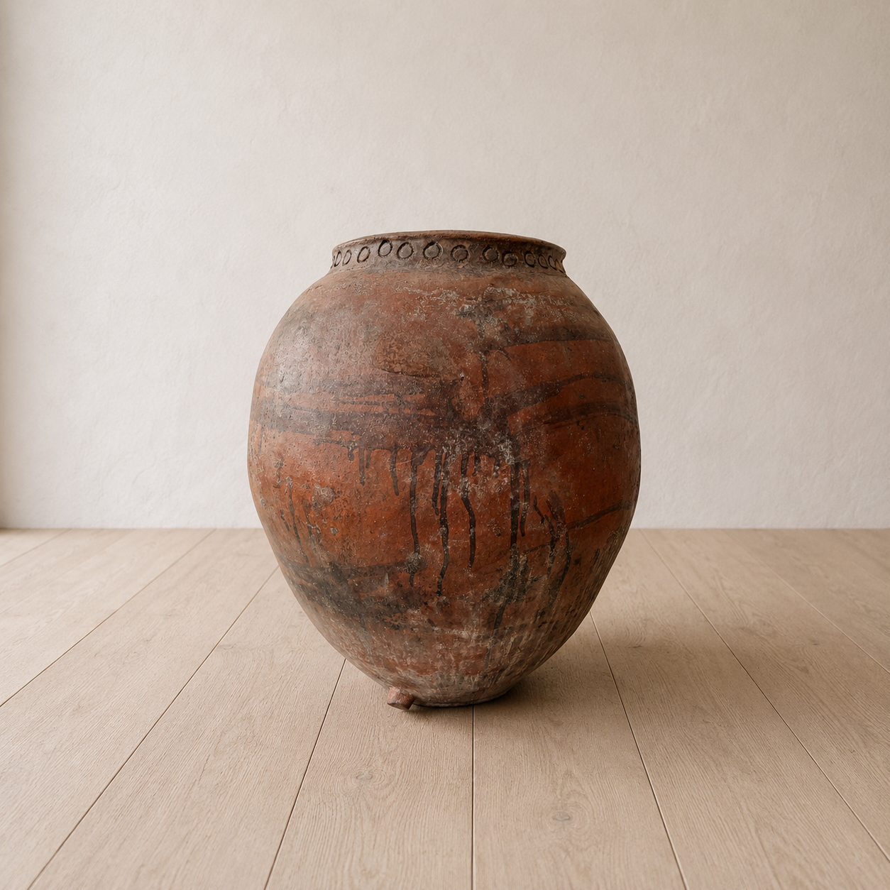 Rare early 19th-century Spanish olive pot from Calanda
