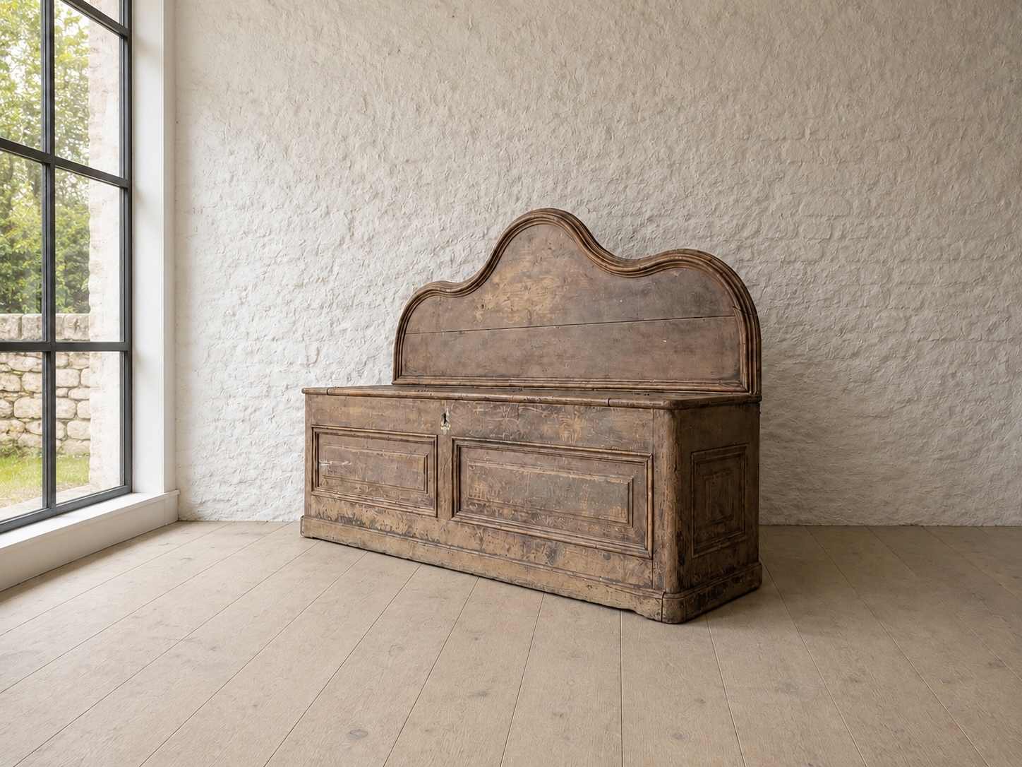 Late 19th-Century Catalan Bench - Image 3