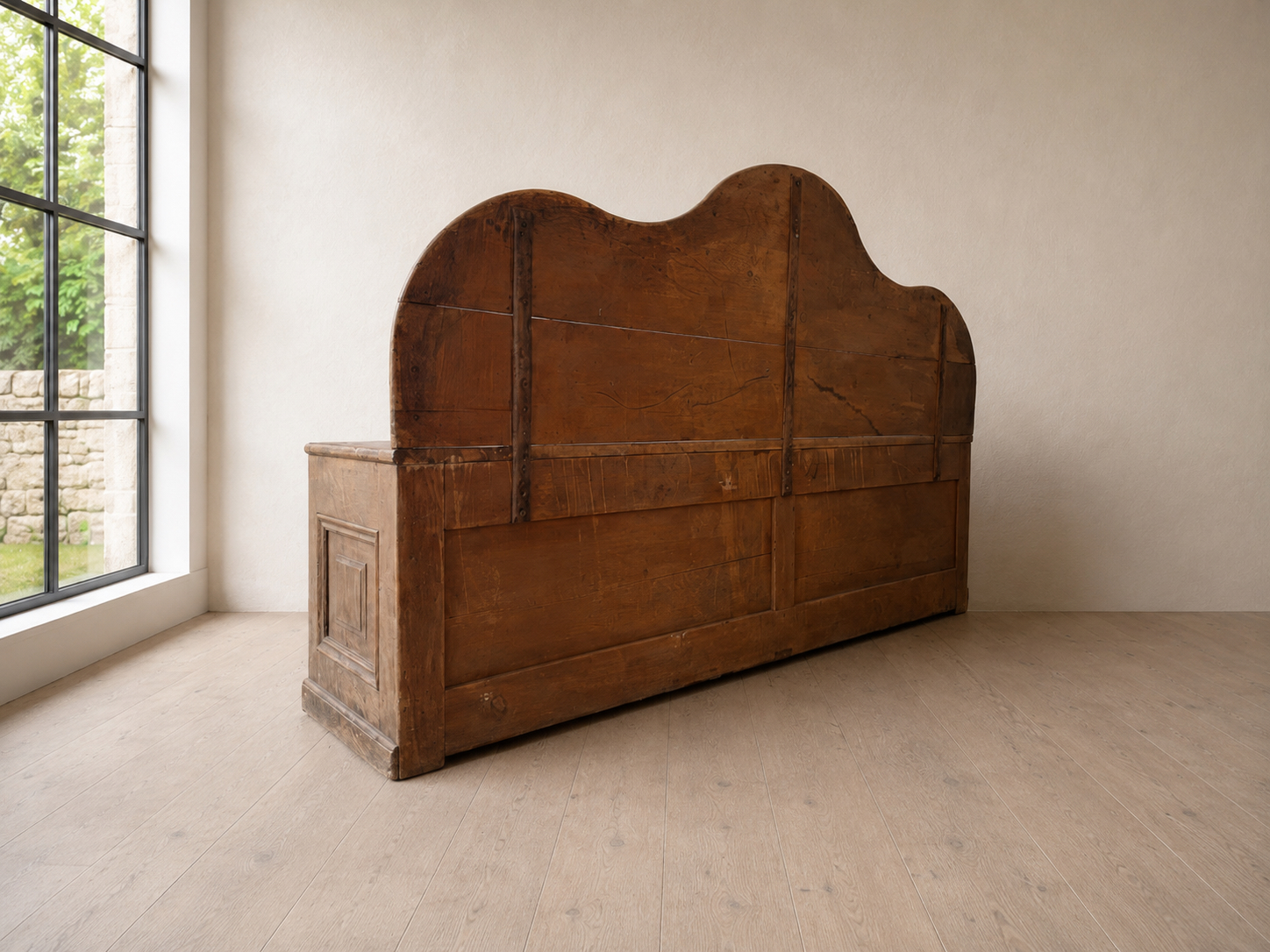 Late 19th-Century Catalan Bench - Image 9