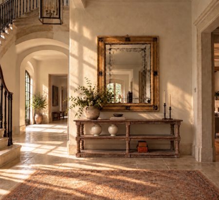 Bespoke Italian Draper’s Table in Reclaimed Pine