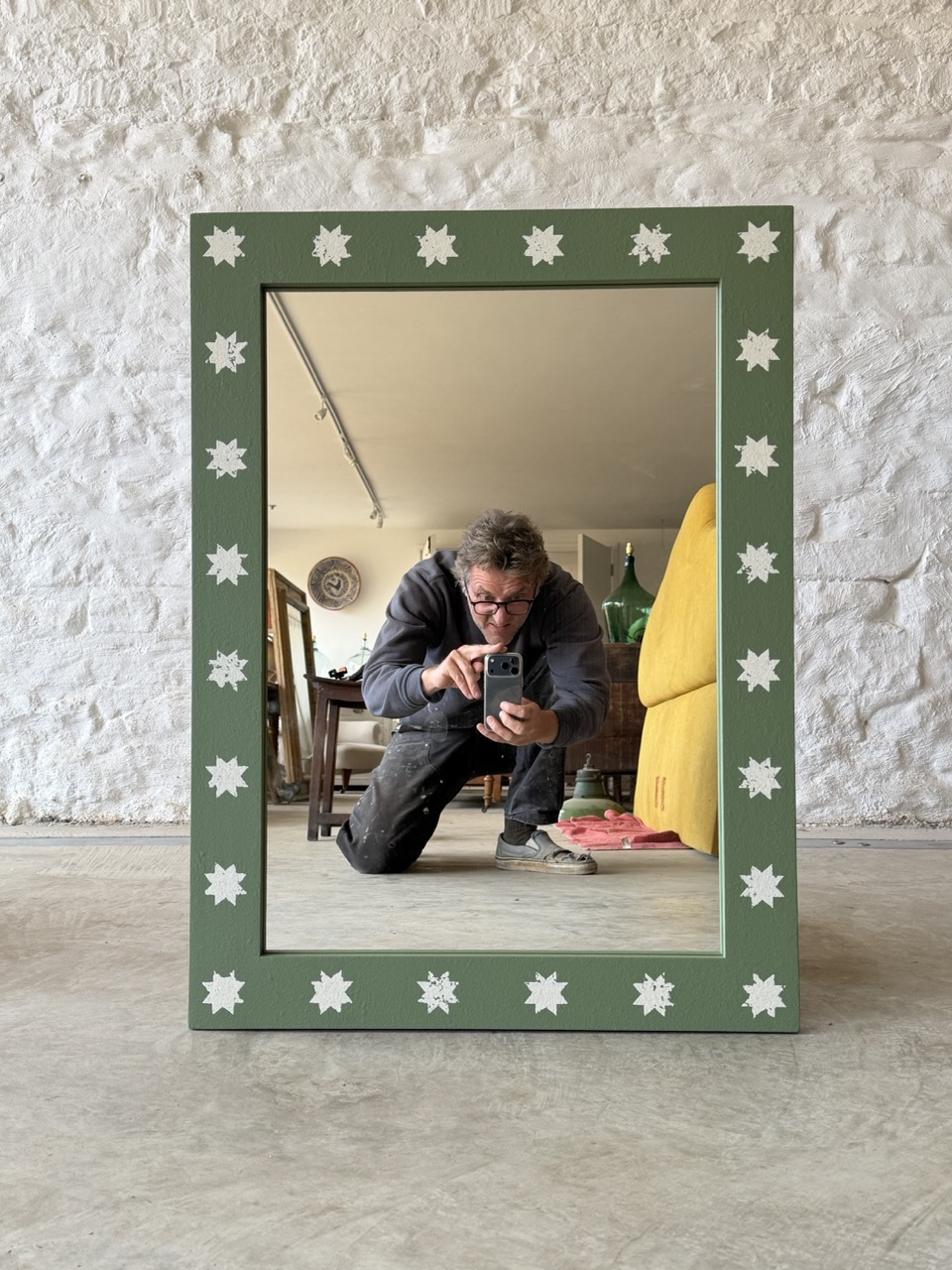Star Motif Bespoke Mirror - Image 6