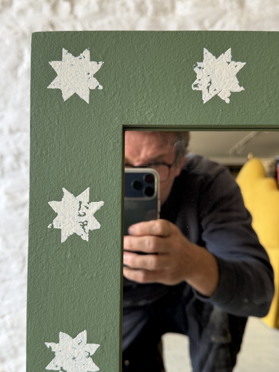 Star Motif Bespoke Mirror - Image 7