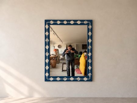 Diamond Motif Bespoke Mirror