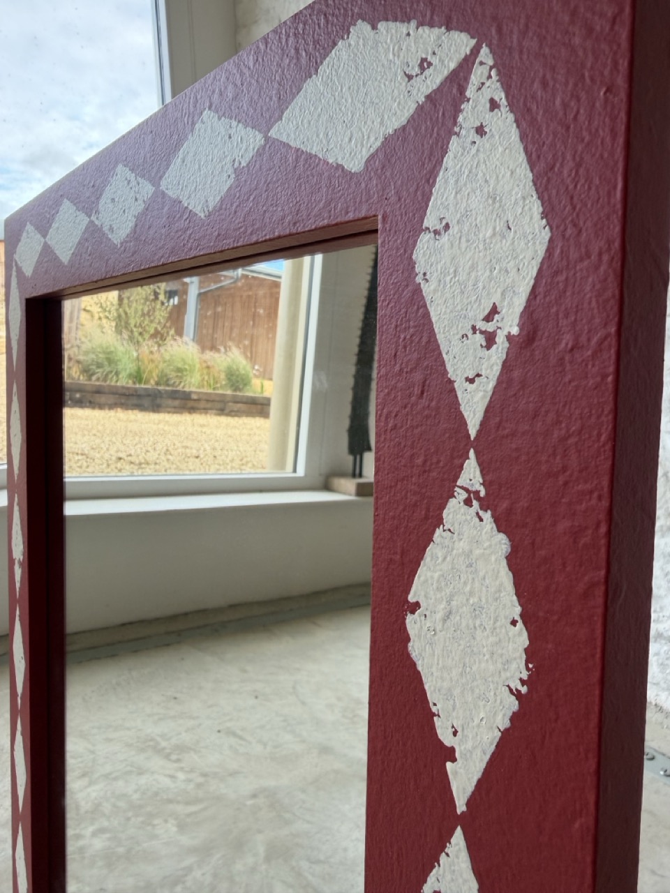 Harlequin Motif Bespoke Mirror - Image 5