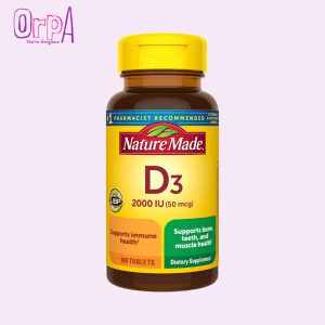 Nature Made Vitamin D3 2000 IU 50 mcg