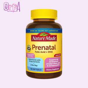 Nature Made Prenatal with Folic Acid + DHA - 90 Softgels