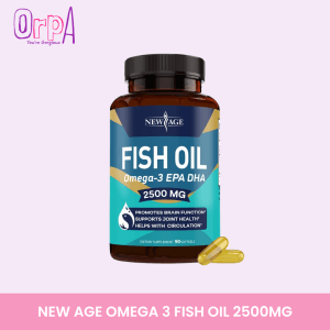 New Age Omega 3 Fish Oil 2500mg