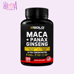 X Gold Health Maca 10,000mg + Korean Panax Ginseng 1400mg