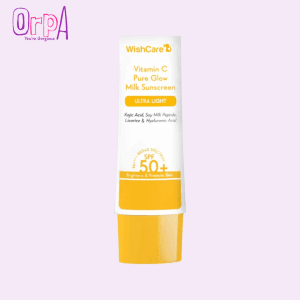 Wishcare 2% Vitamin C Pure Glow Milk Sunscreen