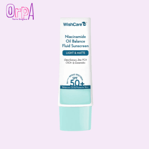 Wishcare 5% Niacinamide Oil Balance Fluid Sunscreen