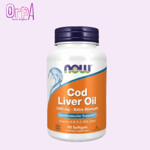 NOW Foods Supplements, Cod Liver Oil, Extra Strength 1,000 mg with Vitamins A & D-3, EPA, DHA, 90 Softgels