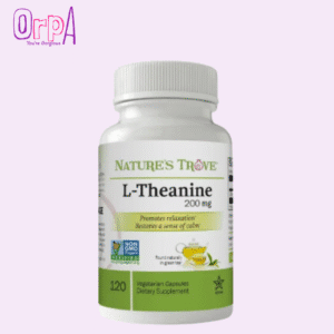 Nature's Trove L-Theanine 200mg - 120 Vegetarian Capsules