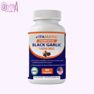 Vitamatic Fermented Black Garlic Extract 1000 mg - 60 Capsules