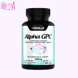 X Gold Health Alpha GPC Choline 600mg - 120 Veggie Capsules