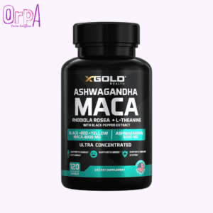 X Gold Health Ashwagandha Maca - 120 Veggie Capsules