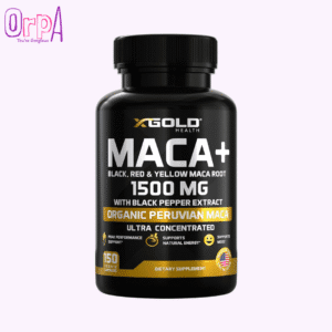 X Gold Health Organic Maca Root 1500mg - 150 Veggie Capsules