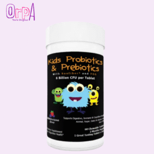 Intelligent labs 6 Billion CFU Kids _ Children's Probiotics with Prebiotics, Sunfiber and Fos, for 10x More Effectiveness. One A Day Great Taste Chewable Probiotic, 2 Months Supply Per Bottle