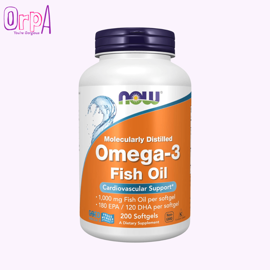 NOW Foods Omega-3 Fish Oil - 200 Softgels