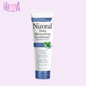 Nizoral Deep Moisturizing Conditioner with Mint & Tea Tree Oil for All Hair Types - Free of Sulfates, Parabens, Artificial Fragrances and Dyes, 9.4 oz (278 ml)