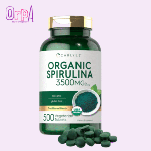 Carlyle Organic Spirulina Tablets 3500mg 500 Count
