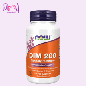 NOW DIM 200 (Diindolylmethane) with Calcium D-Glucarate 90 Veg Capsules