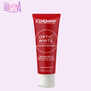 Colgate Optic White Stain Fighter Whitening Toothpaste (USA) – 119g