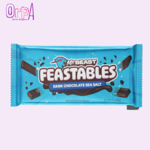 MrBeast Feastables Dark Chocolate Sea Salt Bar, 60 g (2.1 oz)