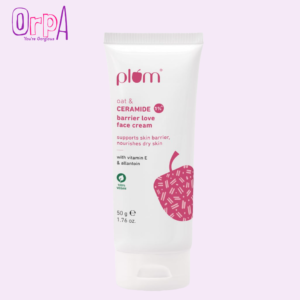 Plum Oat & 1% Ceramide Barrier Love Face Cream Repairs, Strengthens & Maintains Skin Barrier Moisturizer 50 g