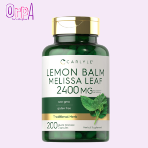 Carlyle Lemon Balm Capsules | 200 Count