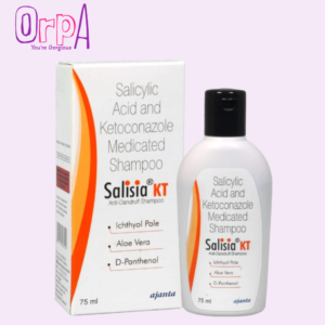 Ajanta Salisia KT Anti Dandruff Medicated Shampoo with Salicylic Acid and Ketoconazole