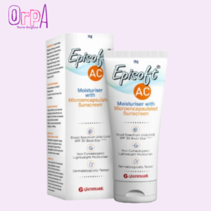 Episoft Ac Lightweight Moisturizer With Microencapsulated Sunscreen 75g