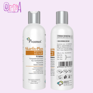 Fixderma Skarfix Plus Brightening Body Wash with 4% Actives 200ml