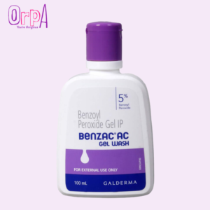 Benzac Ac 5% - Bottle of 100ml Gel Wash