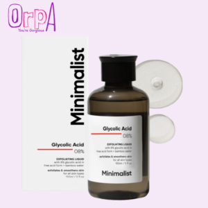 Minimalist 8% Glycolic Acid Toner For Glowing Skin 150 ml
