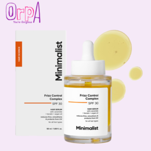 Minimalist Hair Serum for Dry Frizzy Hair with SPF 30, Keratin, Argan Oil Ceramides 50 ml