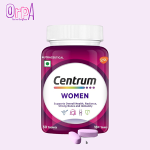 Centrum Women, World's No.1 Multivitamin with Biotin, Vitamin C & 21 vital Nutrients (Veg) 30 Tablets
